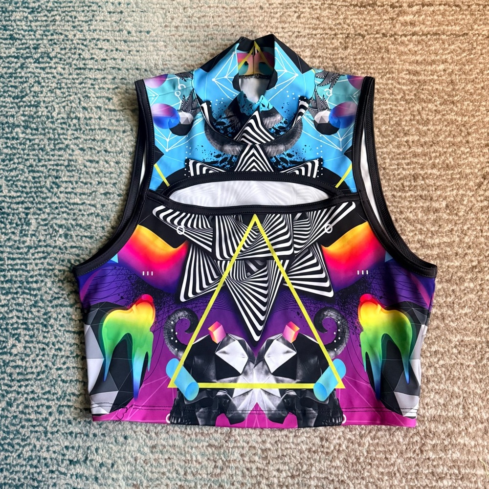 Devil Walking Crop Top